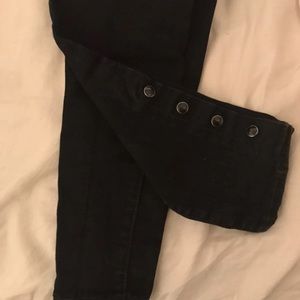 Gap Skinny Pants with button detail on ankles